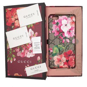 NEW $495 Gucci GG Blooms iPhone Case!  iPhone 6 Plus 6S 7 8 Plus  Pink Floral